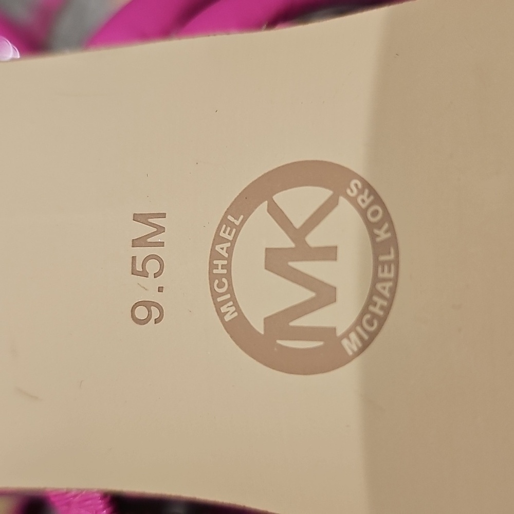 Michael Kors Celia Slip-On Slide Dress Sandals NWOT Size 9.5 - Picture 7 of 7